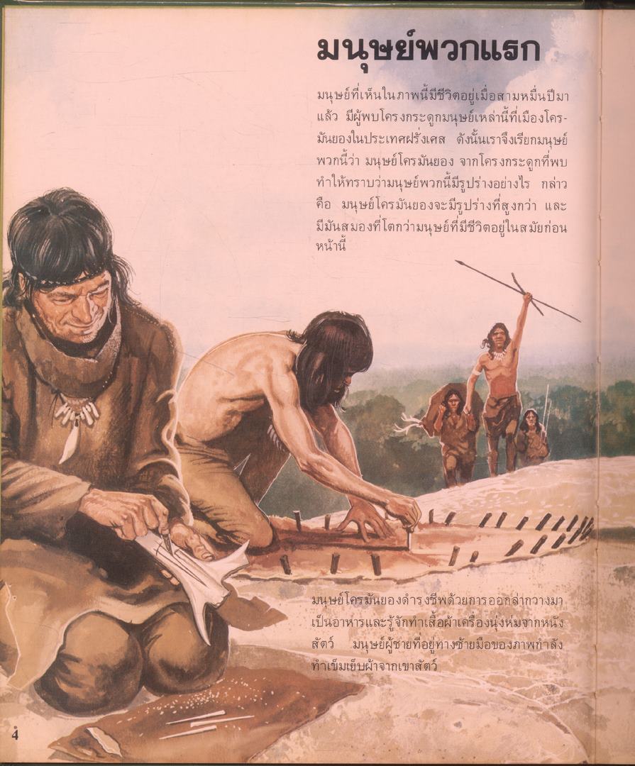 สารานุกรมเยาวชน นานาความรู้ชุดที่ 1 วิวัฒนาการของคน