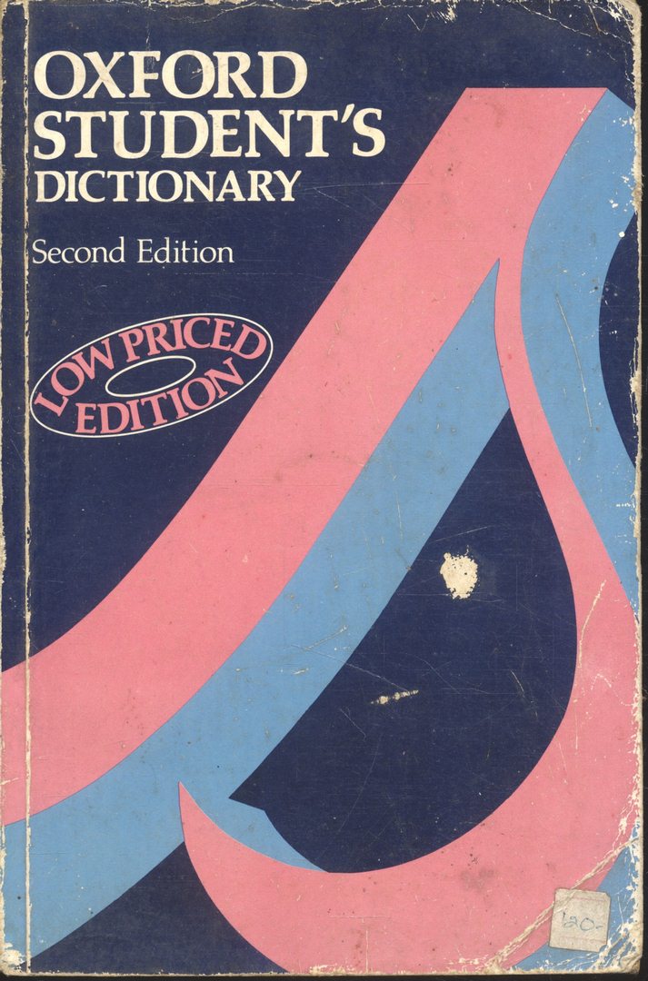 OXFORD STUDENT'S DICTIONARY