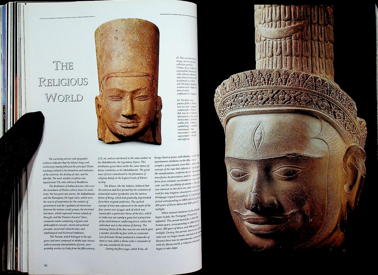 ANGKOR : SPLENDORS OF THE KHMER CIVILIZATION ฉบับภาษาอังกฤษ (อังกอร์ : ความงดงามของอารยธรรมขอม)