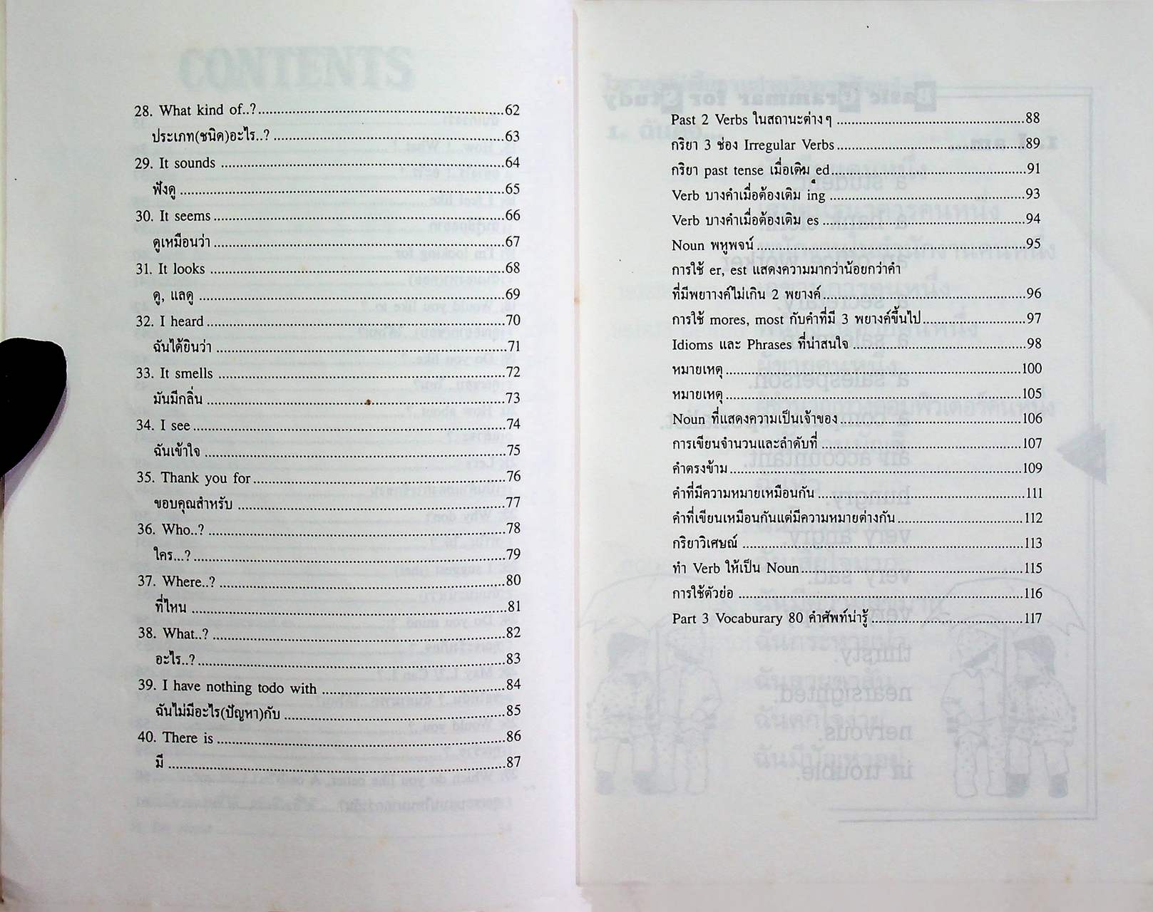 ไวยากรณ์พื้นฐานสำหรับการเรียนรู้ Basic Grammar for Study