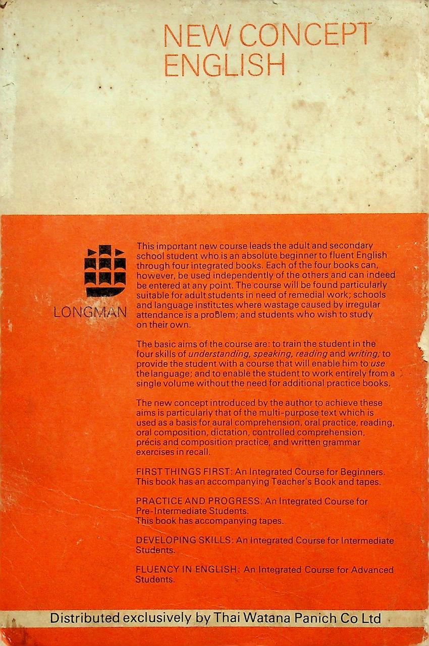 FIRST THINGS FIRST STUDENTS' BOOK An Integrated Course for Beginners