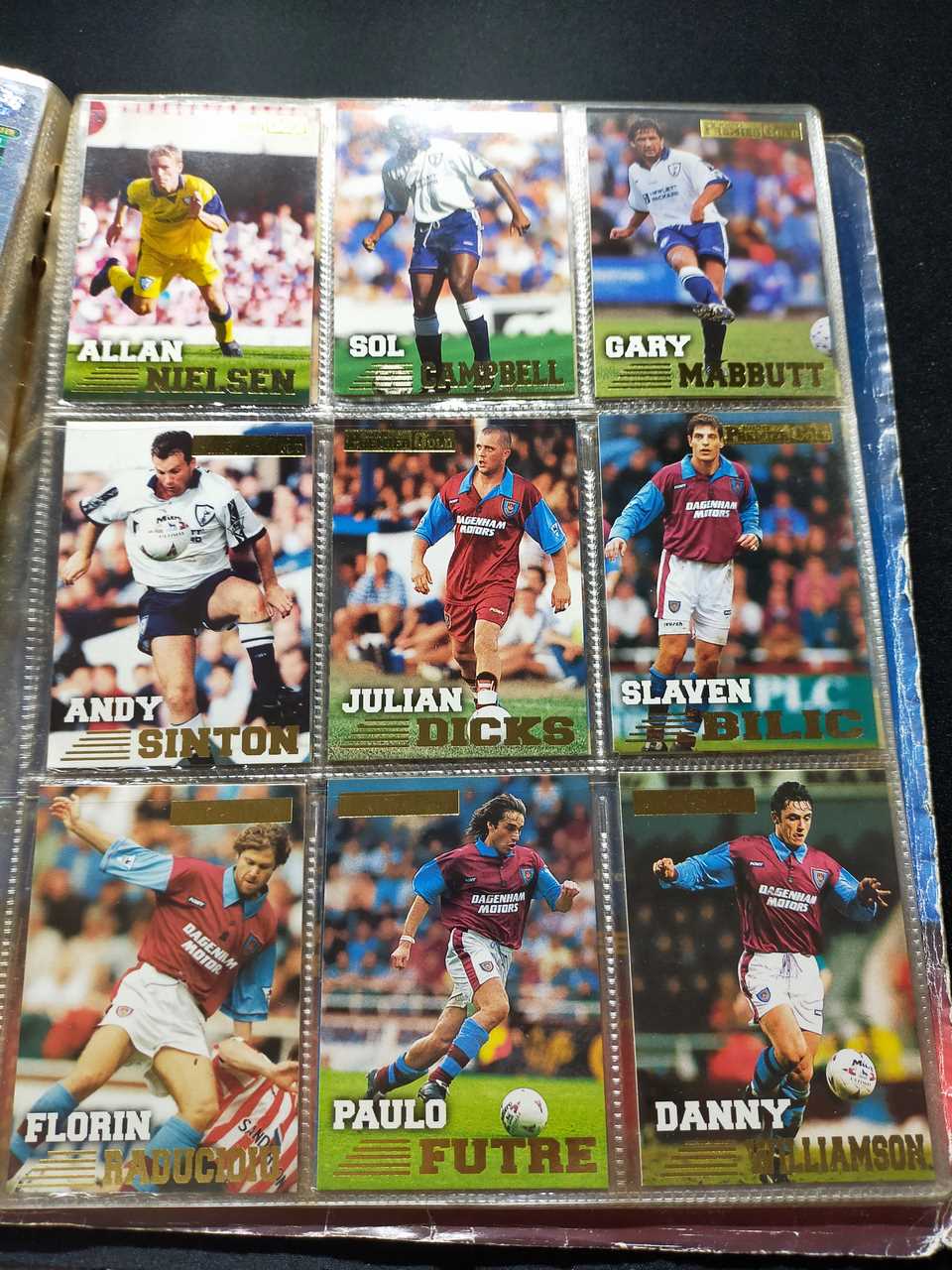 MERLIN'S PREMIER GOLD TRADING CARDS 1996-97 SEASON