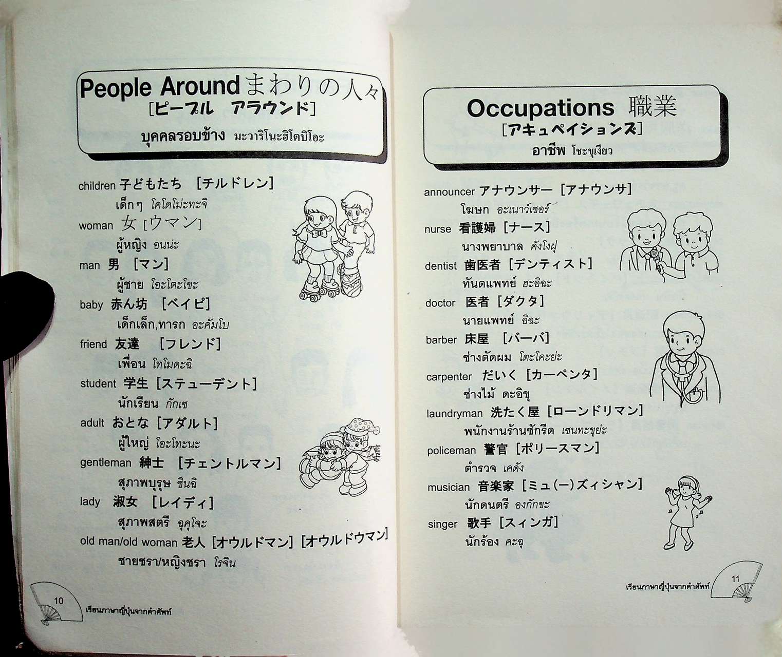 เรียนภาษาญี่ปุ่นจากคำศัพท์