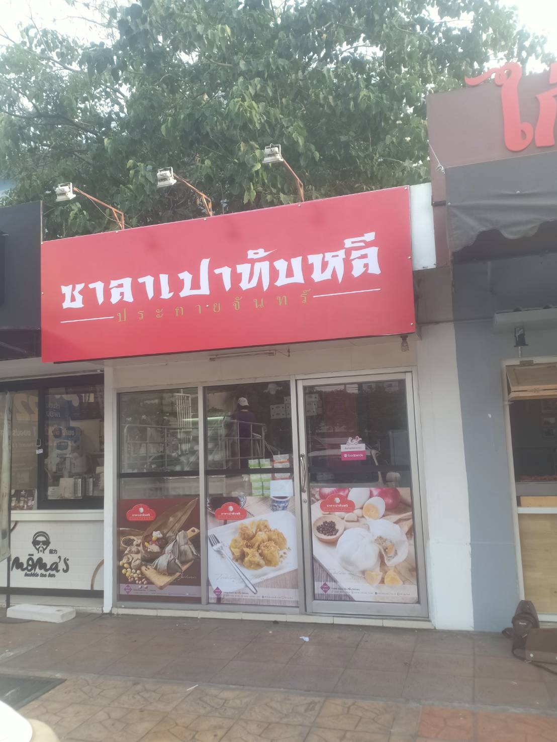 ไวนิลขึงโครงเหล็ก งานซาลาเปาทับหลี