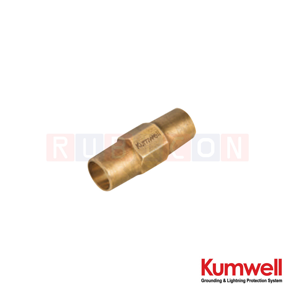 KUMWELL GRBCO..NT ข้อต่อแท่งกราวด์แบบไม่มีเกลียว (Coupling for Standard Type)
