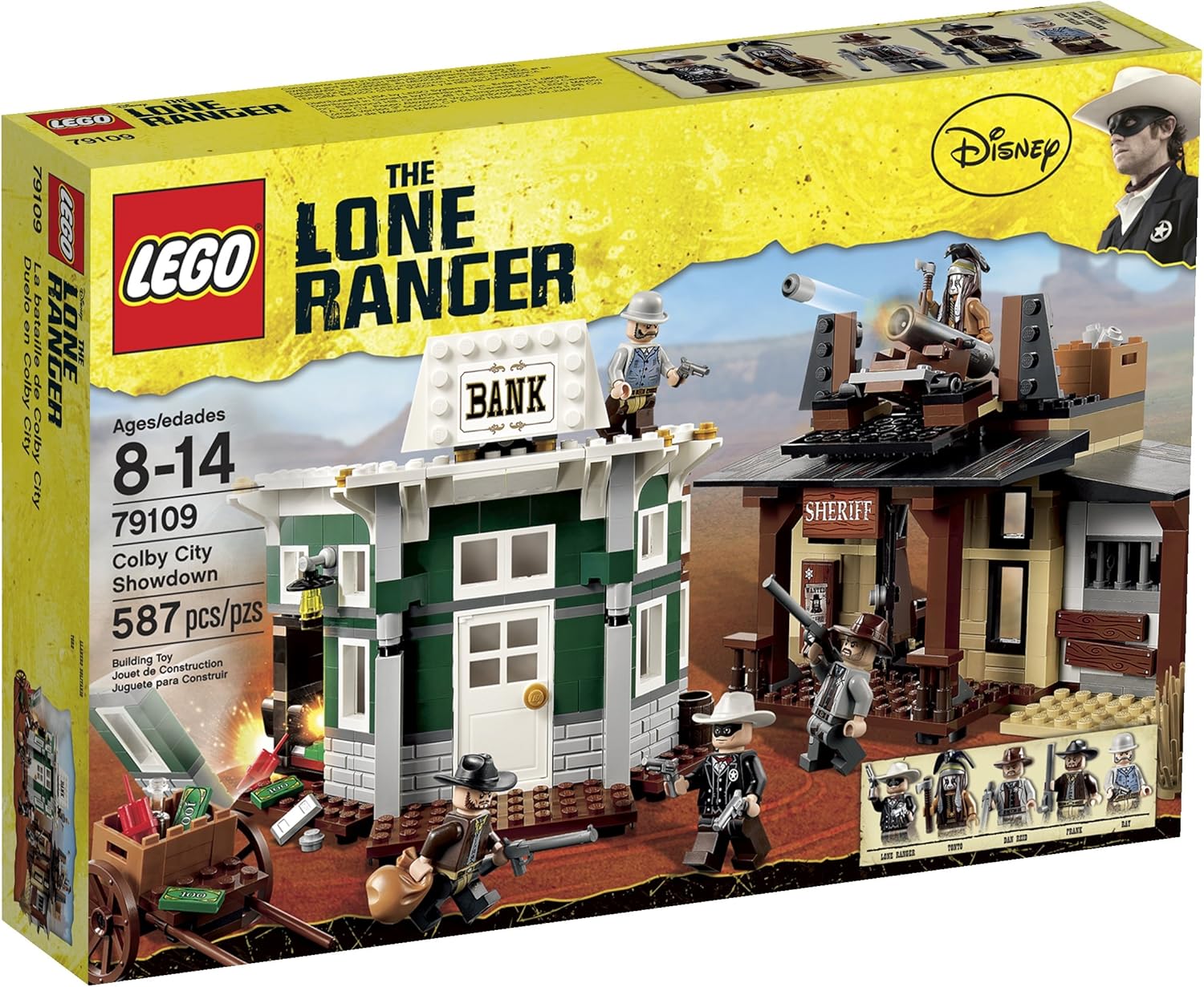 **MTS Toys**เลโก้ Lego The Lone Ranger 79109 : Colby City Showdown