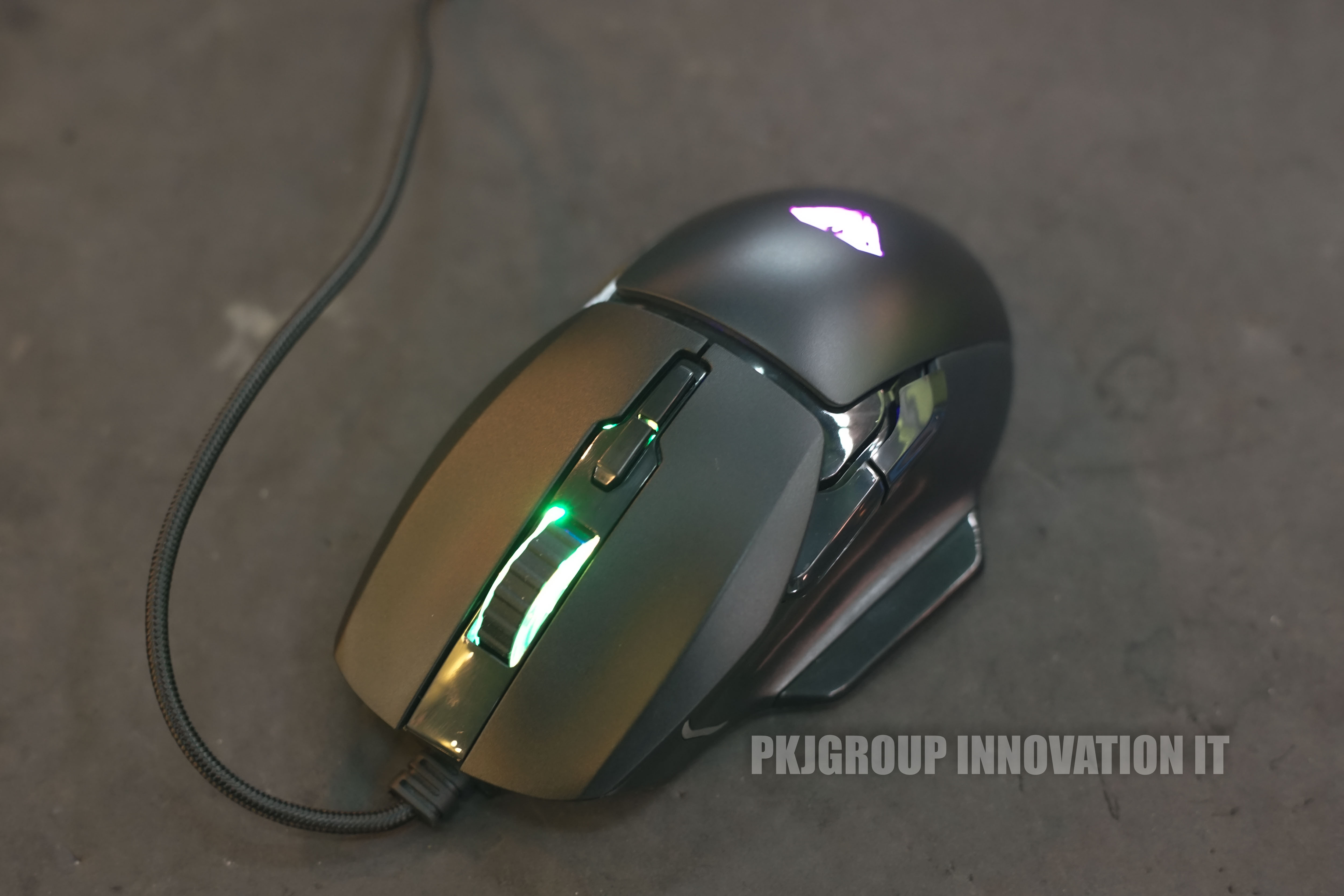 เมาส์เกมมิ่ง Aula F815 12800 DPI สามารถตั้งมาโครได้ ประกัน 2 ปี