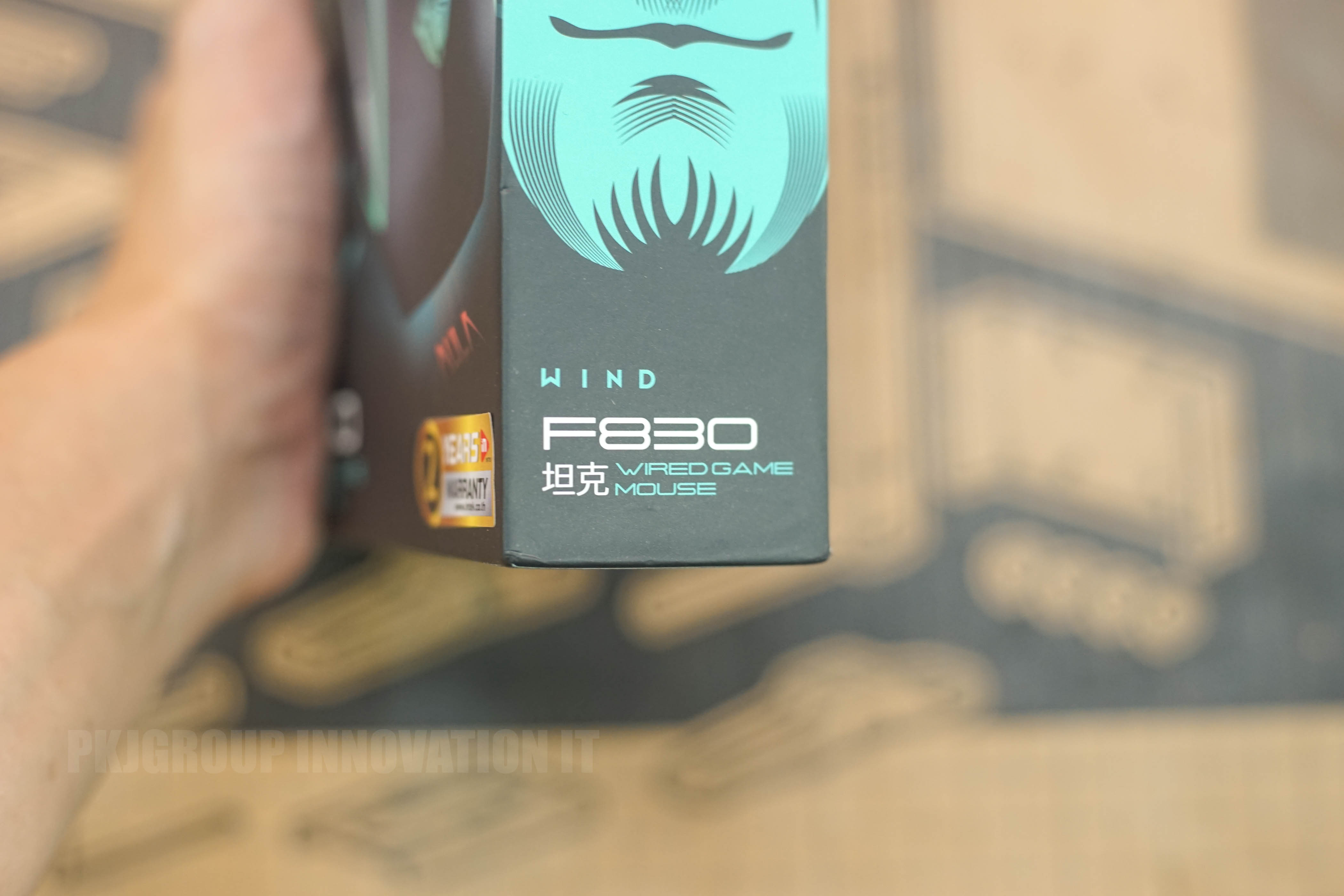 เมาส์เกมมิ่งทรงเรียว Aula F830 Black มี เมาส์เมมโมรี่, Software รองรับ และ DPI สูงสุดถึง 6400