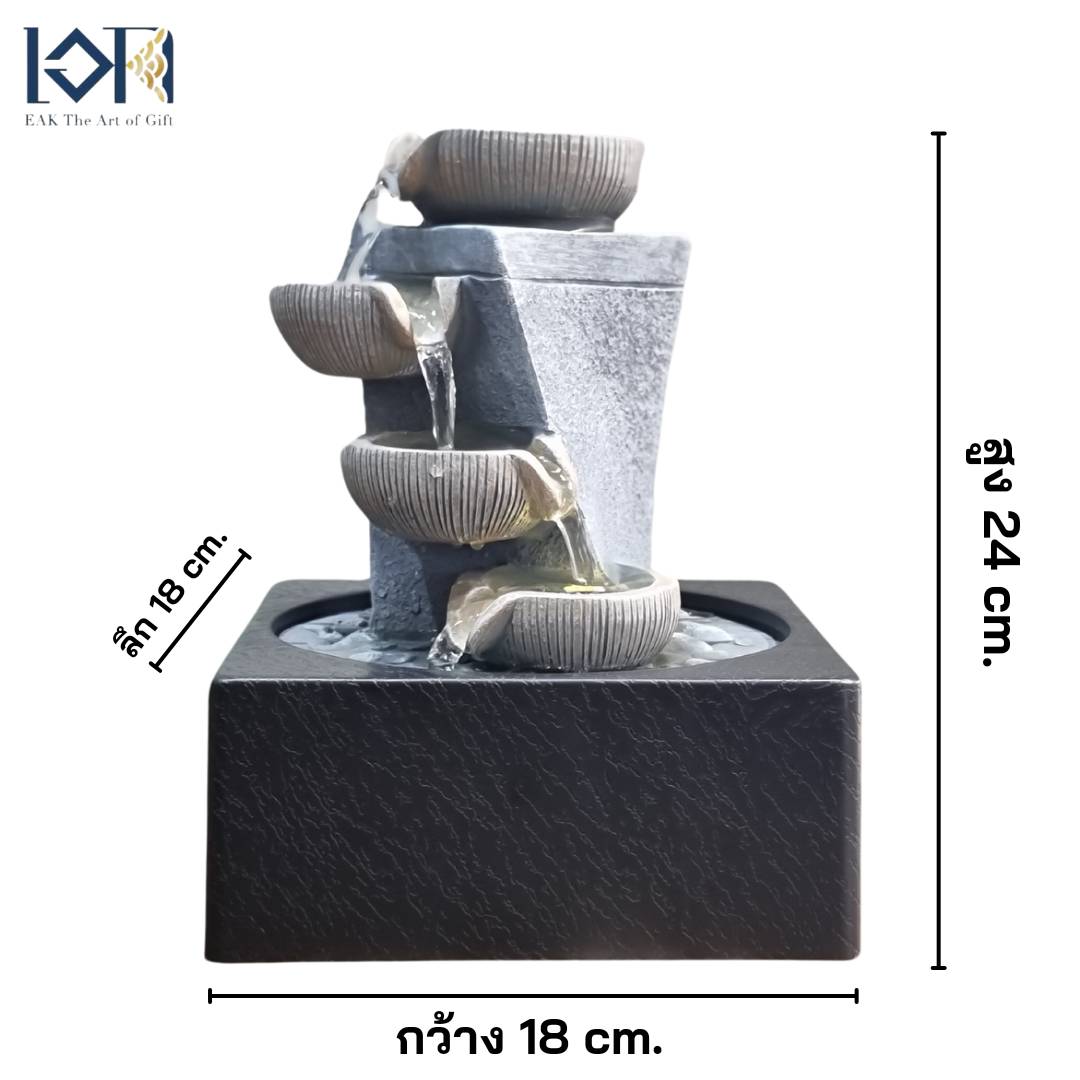น้ำพุตั้งโต๊ะ รุ่นรหัส1206643L น้ำล้นตั้งโต๊ะเสริมฮวงจุ้ย น้ำพุตั้งโต๊ะร้านค้า น้ำล้นแต่งบ้าน