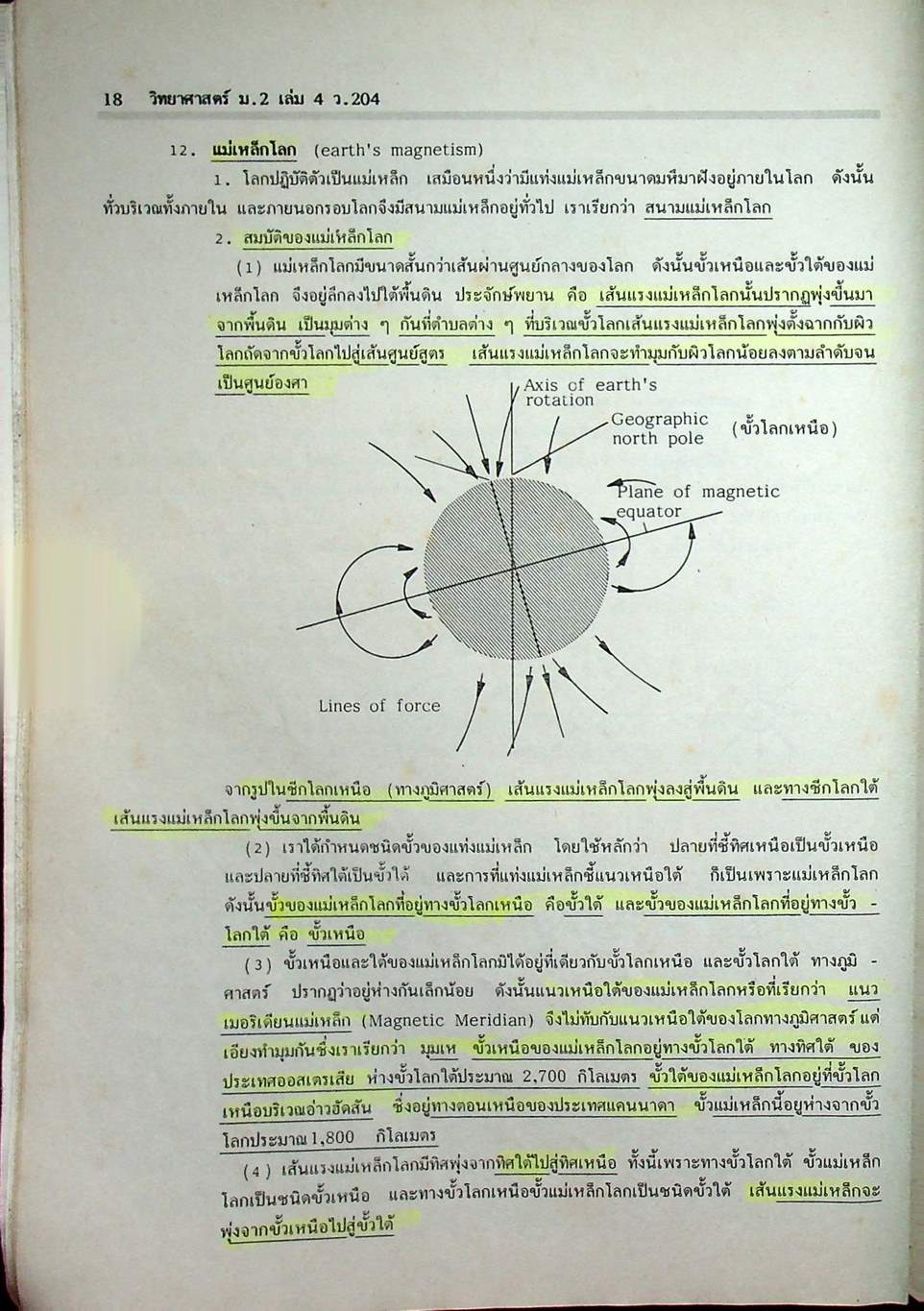 คู่มือเตรียมสอบ วิทยาศาสตร์ ม.2 เล่ม 4 ว.204