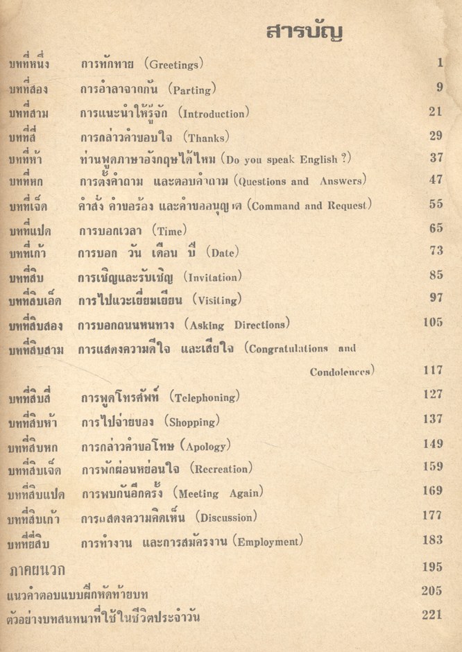 มาพูดภาษาอังกฤษกันเถอะ