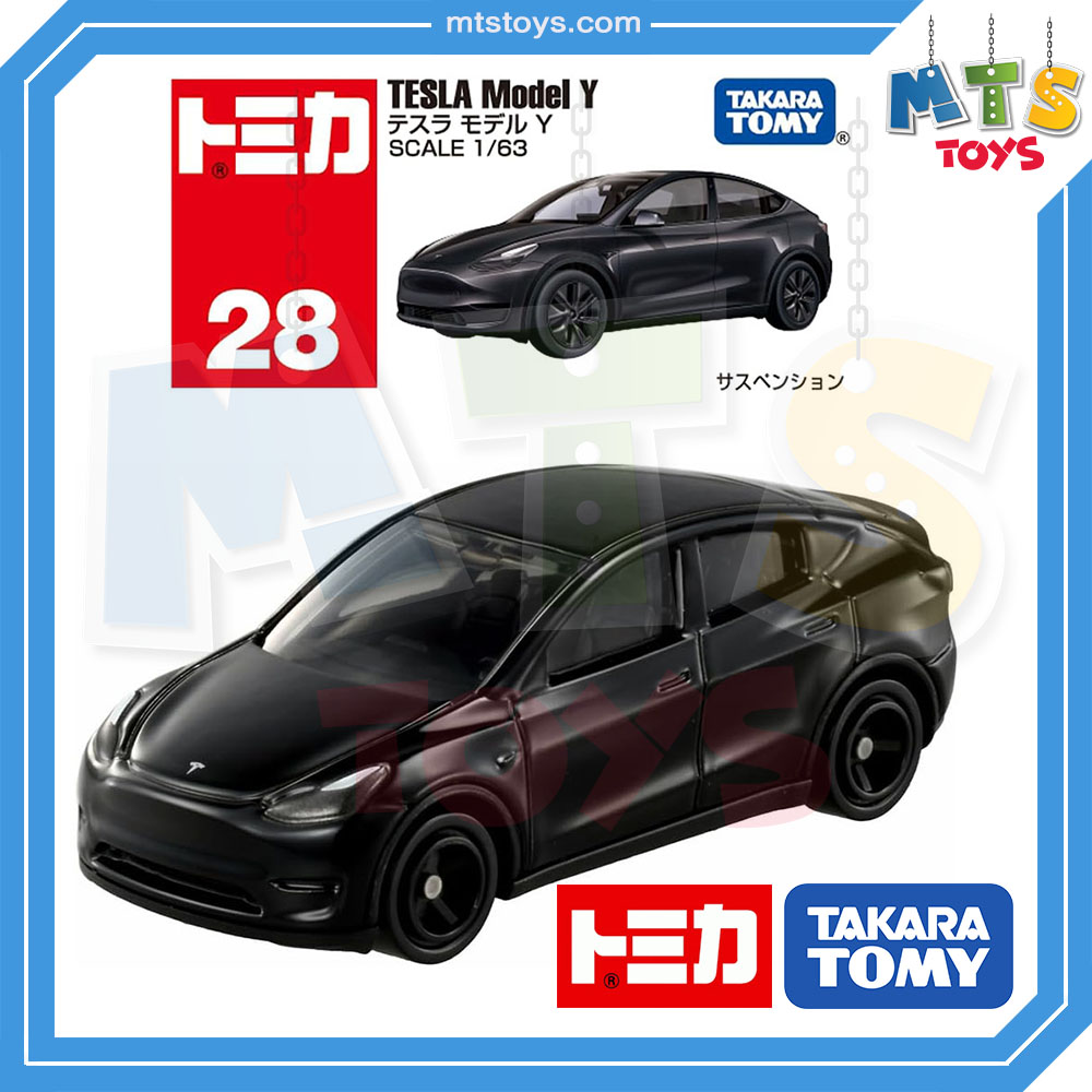 **MTS Toys**Takara Tomy : Tomica no.28 Tesla Model Y [Black]