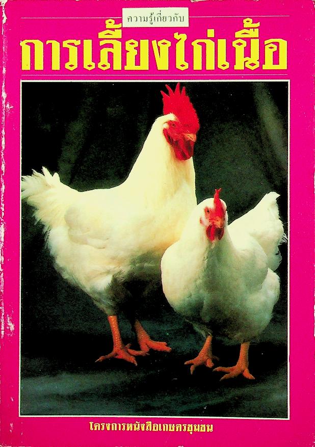 การเลี้ยงไก่เนื้อ