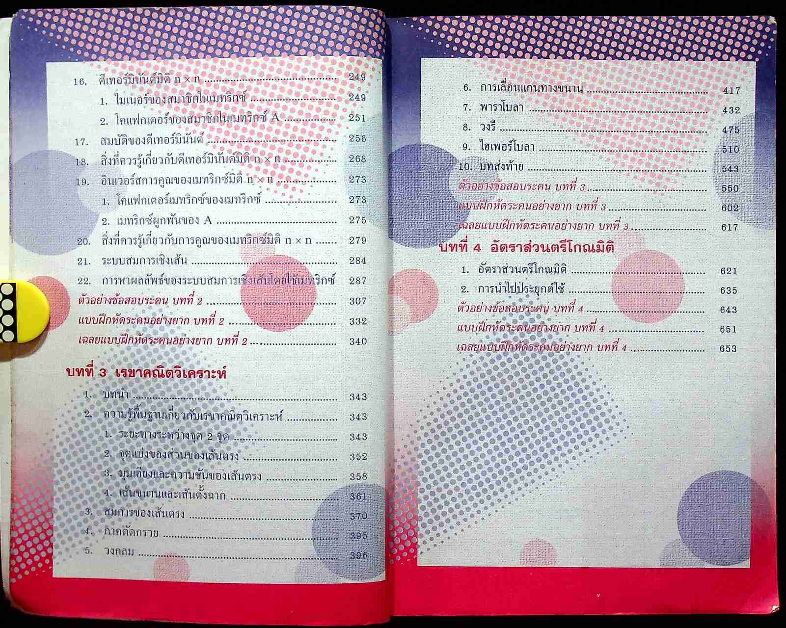 คณิตศาสตร์ พื้นฐาน+เพิ่มเติม 2 ช่วงชั้นที่ 4 (มัธยมศึกษาปีที่4-6)