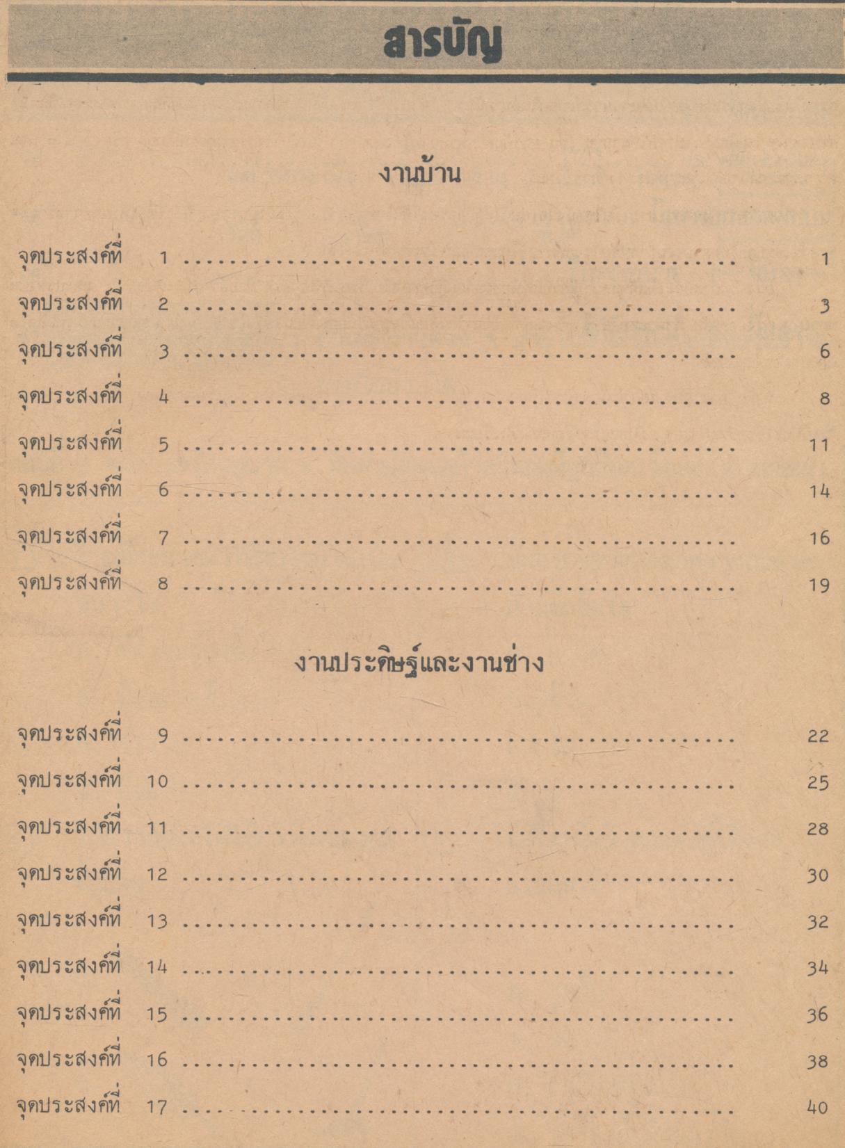เครื่องมือวัดจุดประสงค์การเรียนรู้ตาม ป.02/3 กลุ่มการงานและพื้นฐานอาชีพ ชั้นประถมศึกษาปีที่ 3