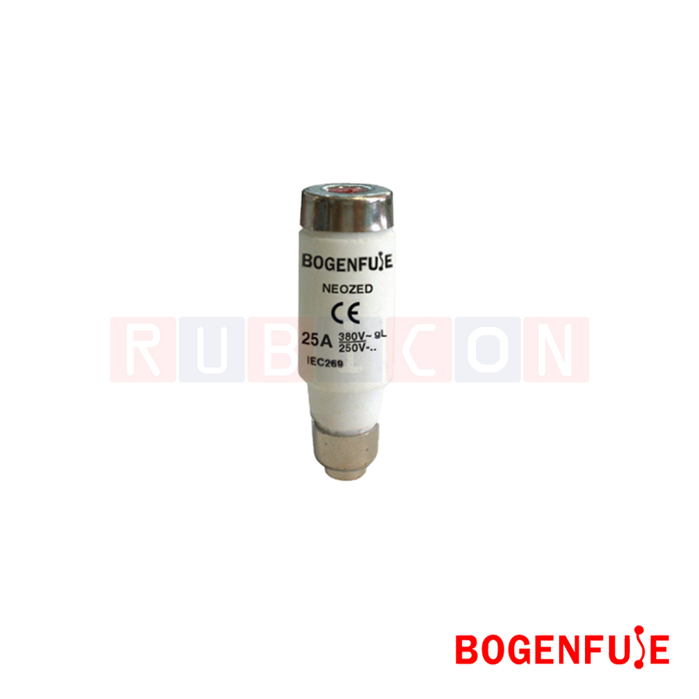 BOGENFUSE D02 35A ลูก ฟิวส์ 250/380V gL-gG (DIAZED FUSE) ขนาด 15x36 mm.
