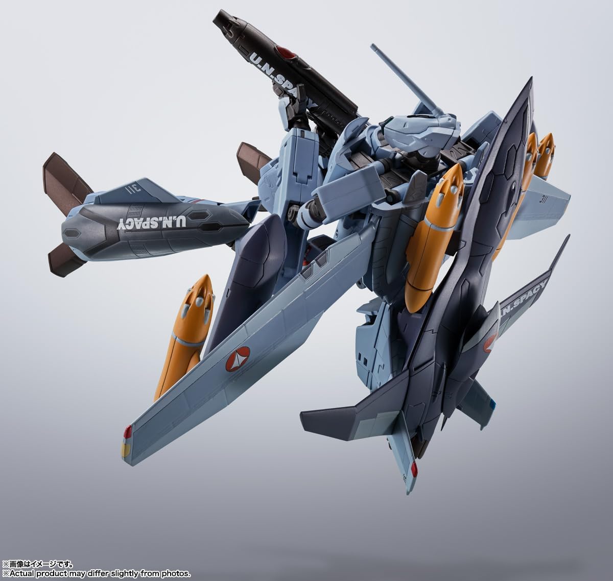 **MTS Toys**Hi-Metal R Macross : VF-0A Phoenix+QF2200D-B Ghost [Shin Kudo Use]