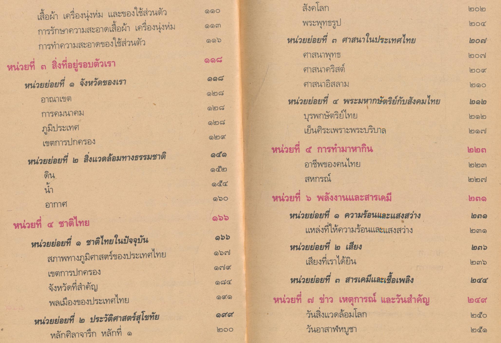สร้างเสริมประสบการณ์ชีวิต ชั้นประถมศึกษาปีที่ ๓