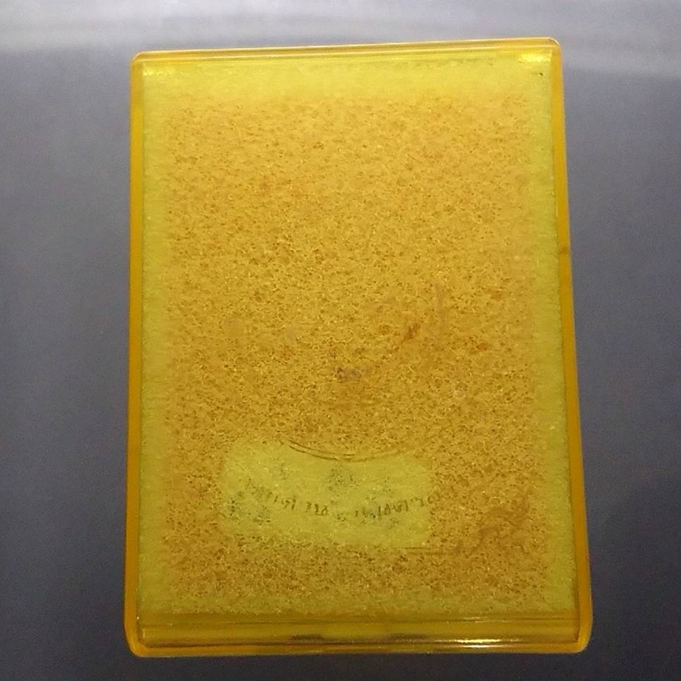 เหรียญเสมาเสือคาบดาบ รุ่น1 เนื้ออาบทองพ่นทราย หลวงพ่อพัฒน์ วัดห้วยด้วน โคท 67