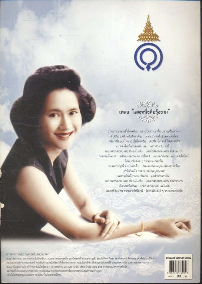 หนังสือประมวลภาพ พระฉายาลักษณ์แห่งความประทับใจและรำลึกถึง...สมเด็จพระพี่นางเธอ เจ้าฟ้ากัลยาณิวัฒนา กรมหลวงนราธิวาสราชนครินทร์