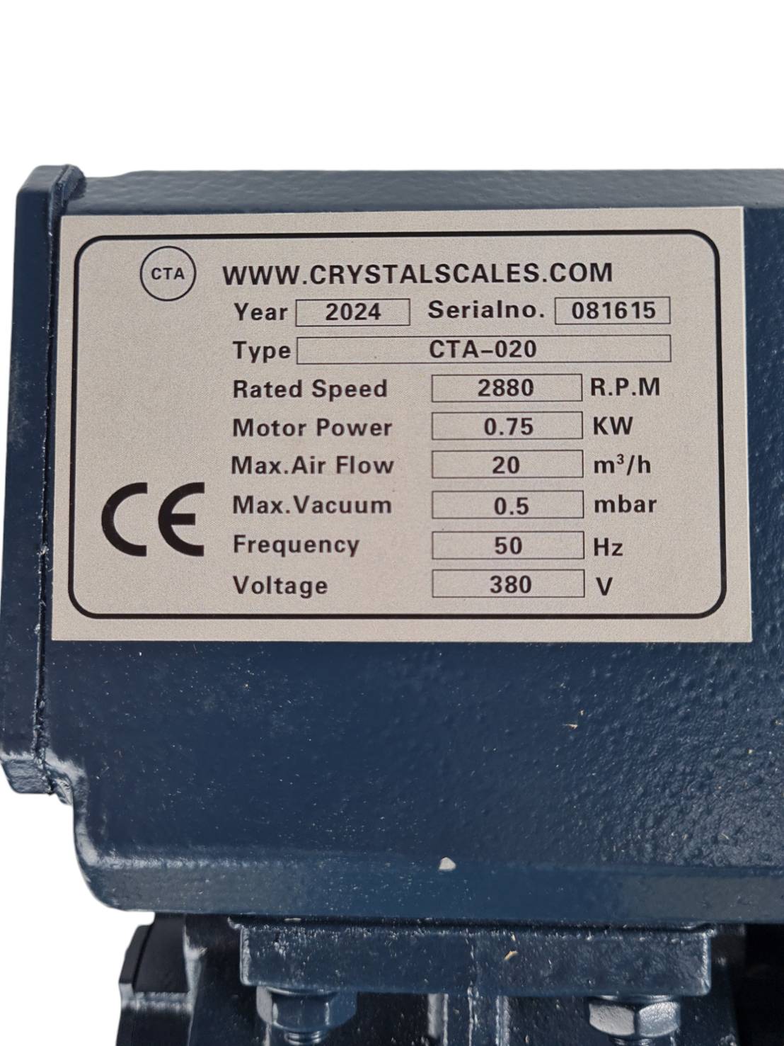 Single-state rotary vacuum pump ปั๊มแวคคั่มแบบน้ำมัน ปั๊มสุญญากาศ ขนาด 1 แรงม้าไฟ380V สำหรับเครื่องแพ๊ค เครื่องดูดสุญญากาศ