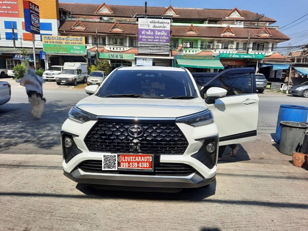 พรมปูพื้นรถยนต์ 6d Toyota Veloz โตโยต้า เวลอซ 2022 พรมเคฟล่า สีดำด้ายดำ