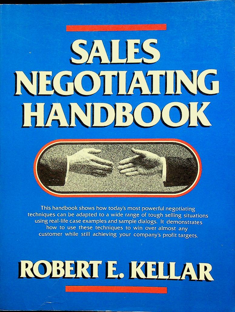SALES NEGOTIATING HANDBOOK