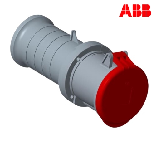ABB 363C6 เพาเวอร์ปลั๊กตัวเมียกลางทาง 3P+N+E 63A 415V IP44 6H
