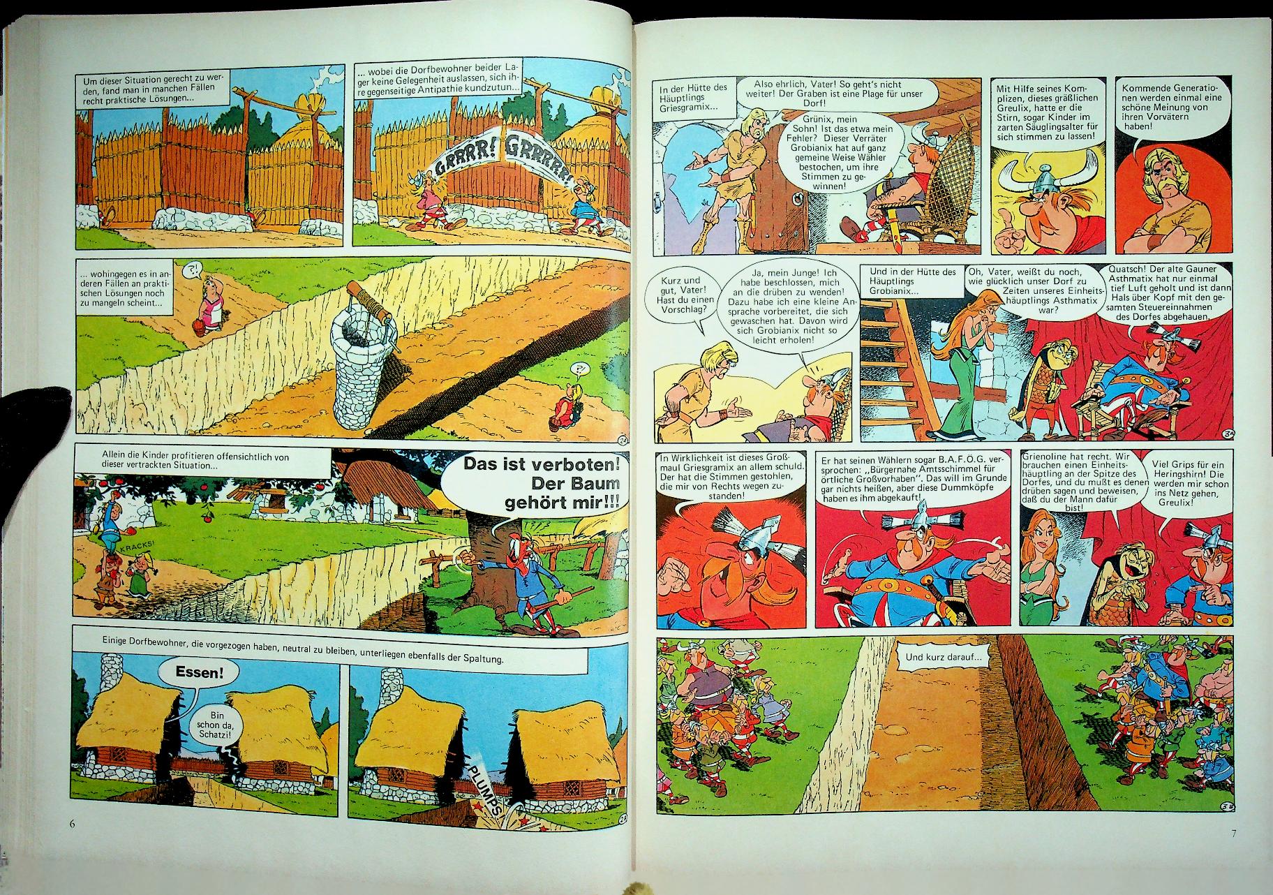 ASTERIX DER GALLIER (ฉบับภาษาเยอรมัน)