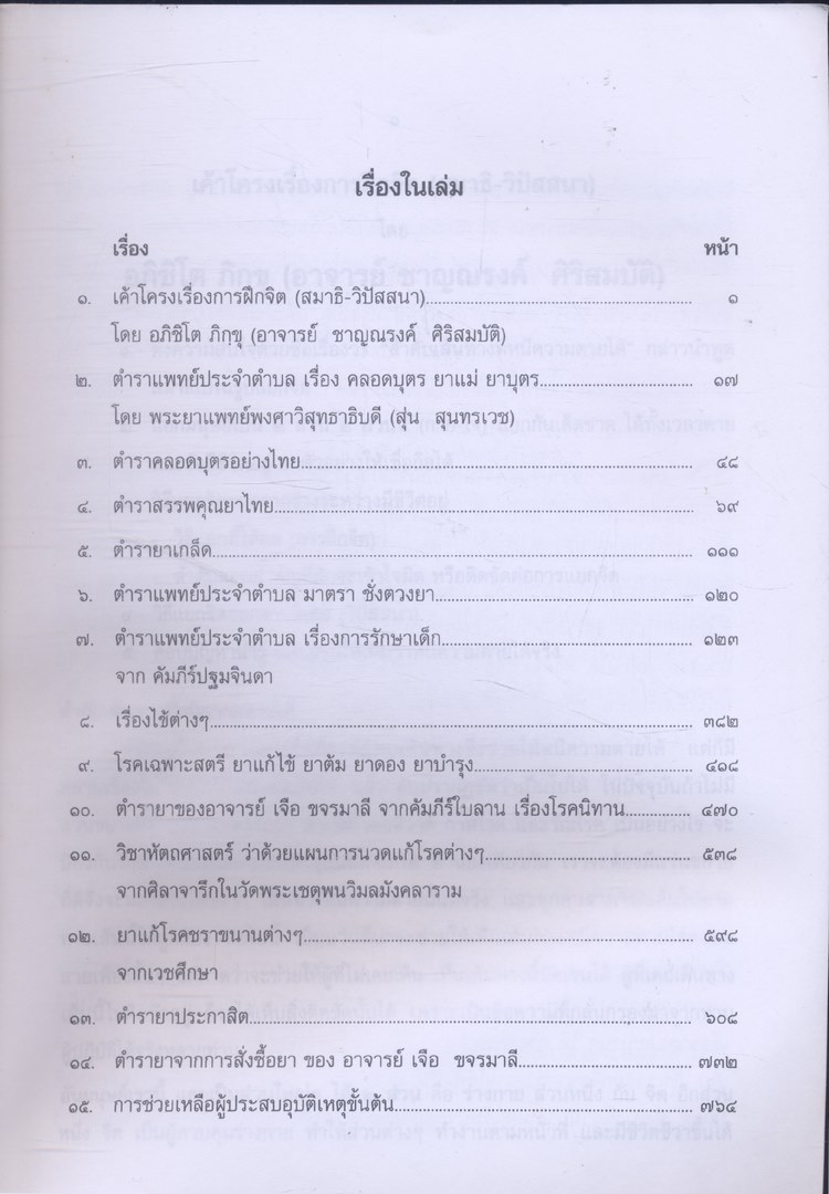 ตำรายา พิมพ์เป็นที่ระลึกเนื่องในวาระโอกาสครบ 80 ปี ของ นางชอุ่ม ตัณฑรัตน์ พ.ศ 2542