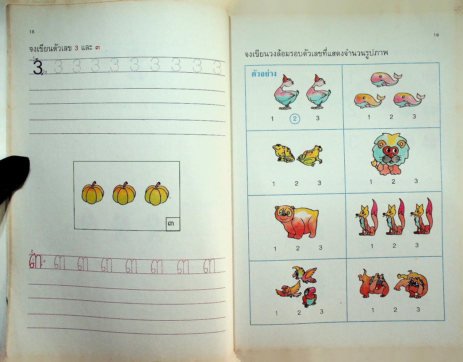 แบบฝึกทักษะคณิตศาสตร์ ชั้นประถมศึกษาปีที่ ๑ เล่ม ๑