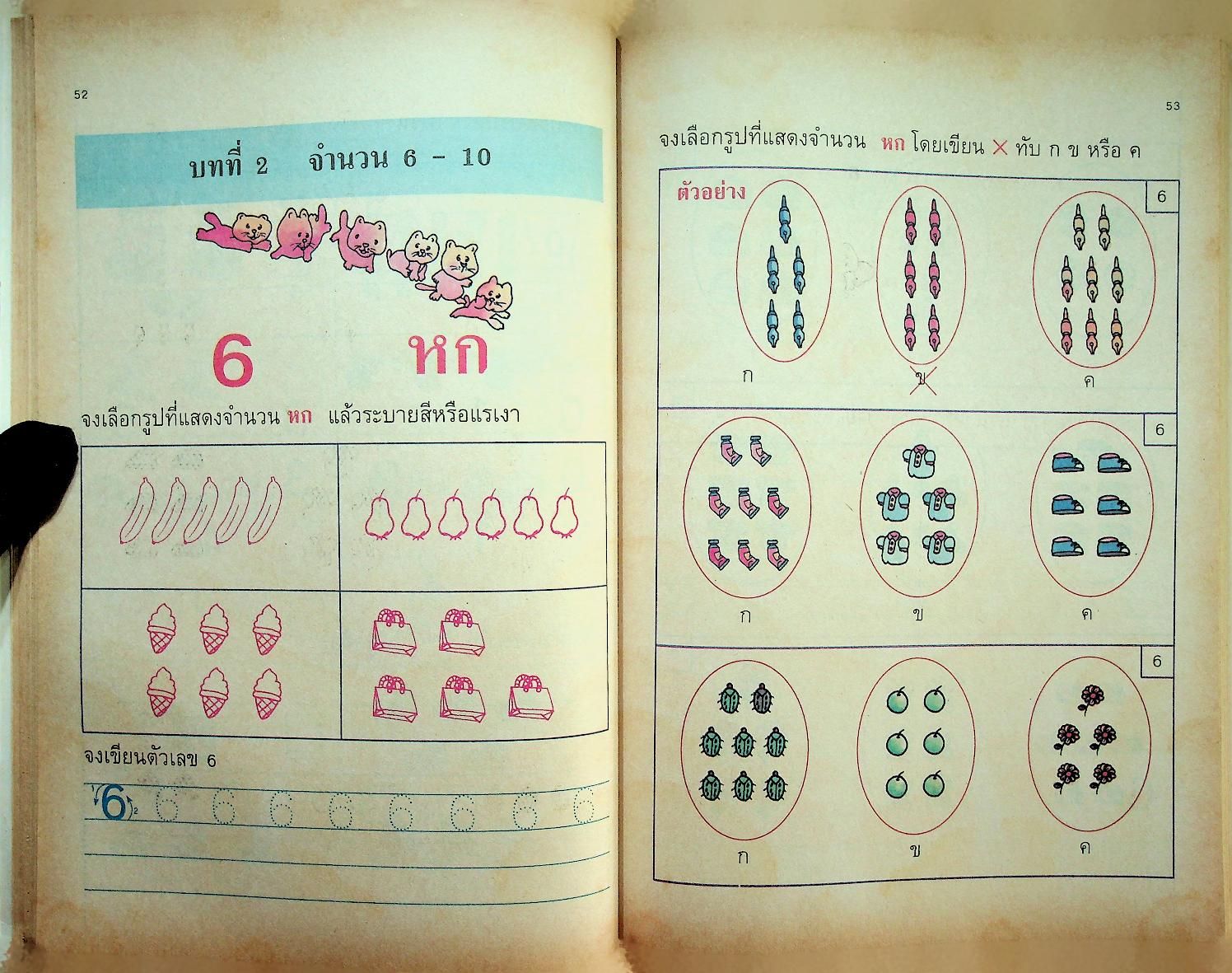แบบฝึกทักษะคณิตศาสตร์ ชั้นประถมศึกษาปีที่ ๑ เล่ม ๑