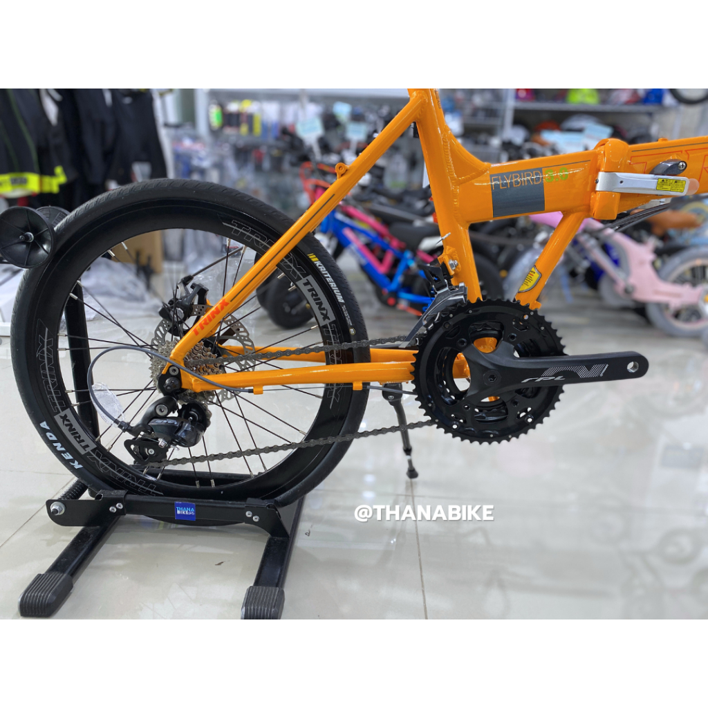 จักรยานพับ TRINX FLYBIRD 3.0 เฟรมอลู ล้อ 20 นิ้ว (451) เกียร์ SORA (27sp) FOLDING BIKE