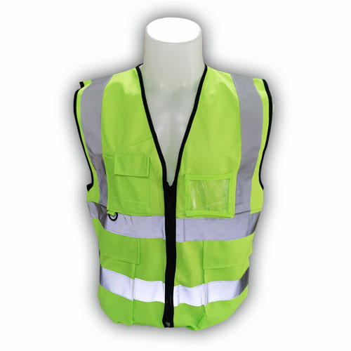 เสื้อกั๊กสะท้อนแสงซิป สกรีฟรี