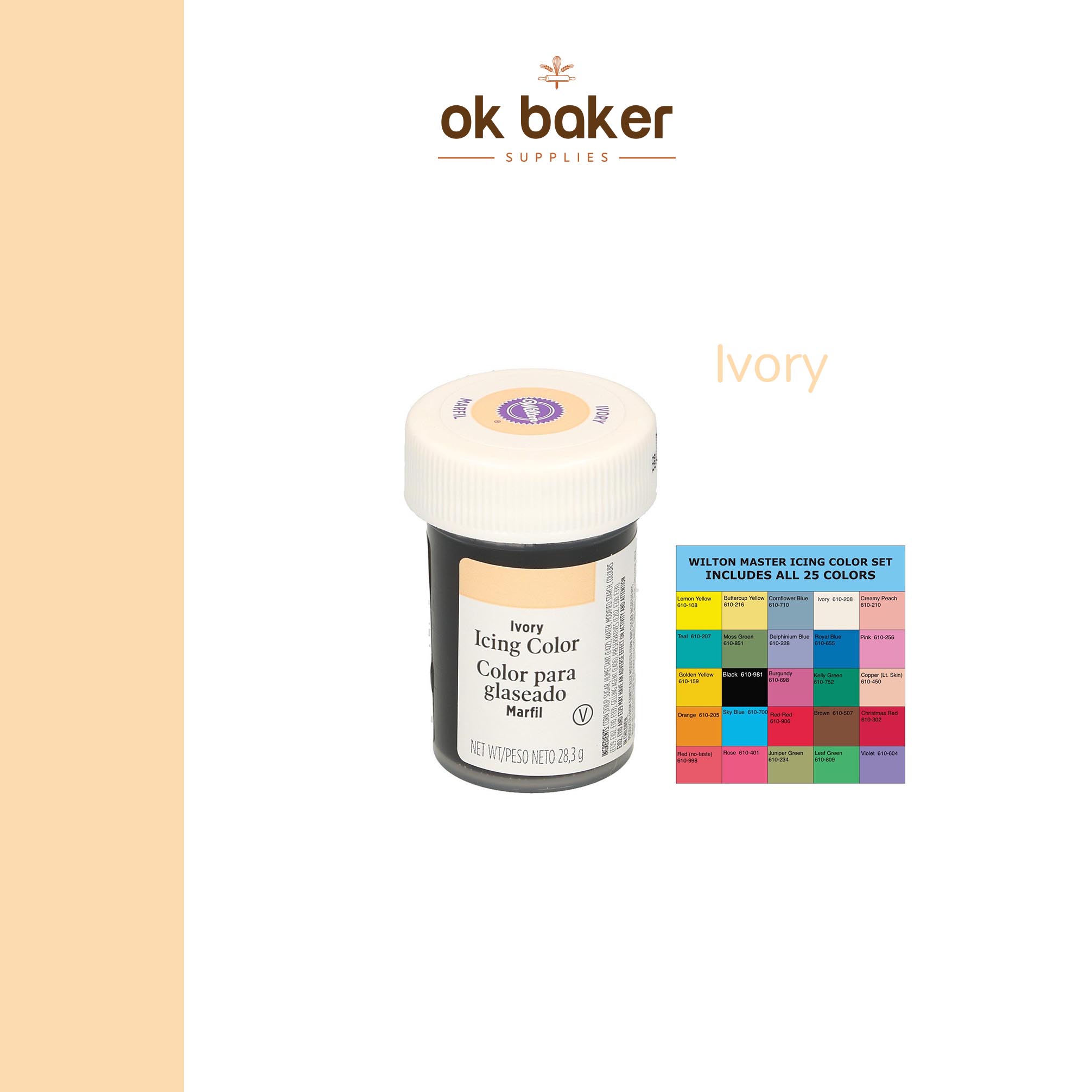 สีเจล Ivory 0 กก.