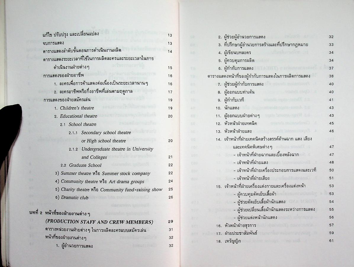 งานฉากละคร 1