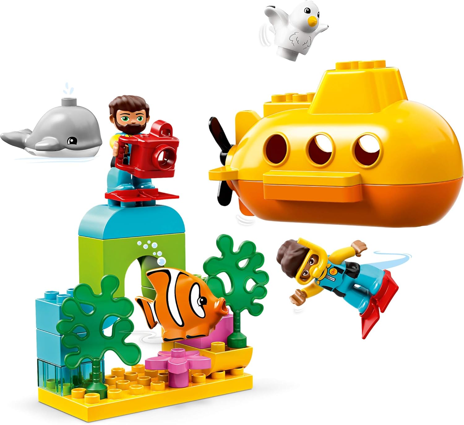 **MTS Toys**เลโก้ Lego 10910 Duplo :Submarine Adventure