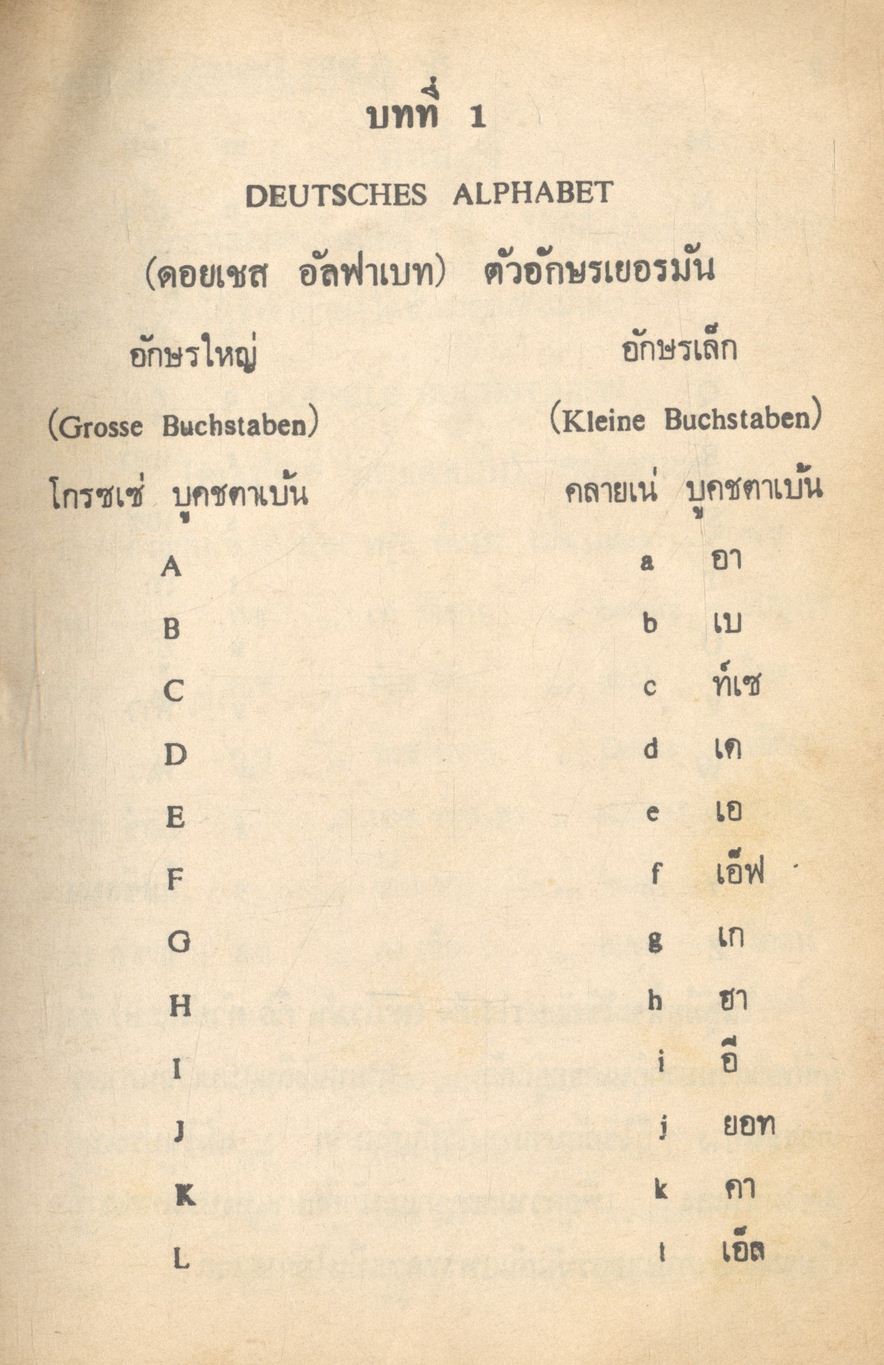บทสนทนาภาษาเยอรมัน เรียนด้วยตนเอง