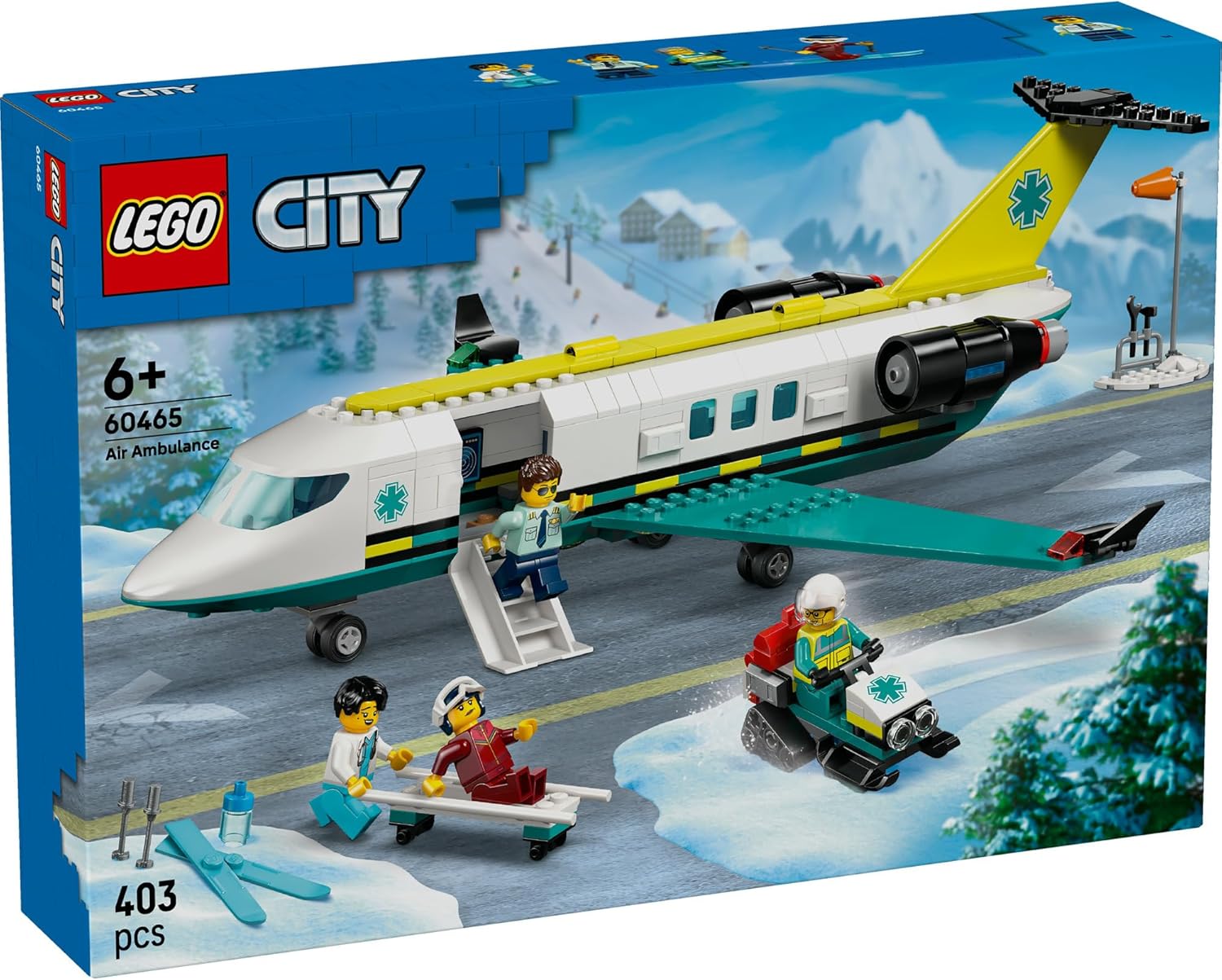 **MTS Toys**เลโก้ Lego 60465 City : Emergency Air Ambulance Airplane