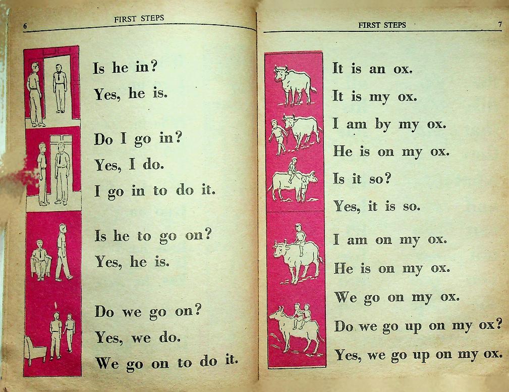 MY ENGLISH PRIMER BOOK I