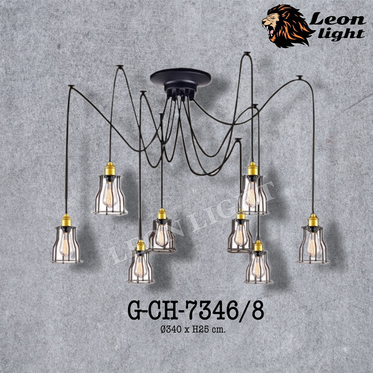 โคมไฟห้อย G-CH-7346/8