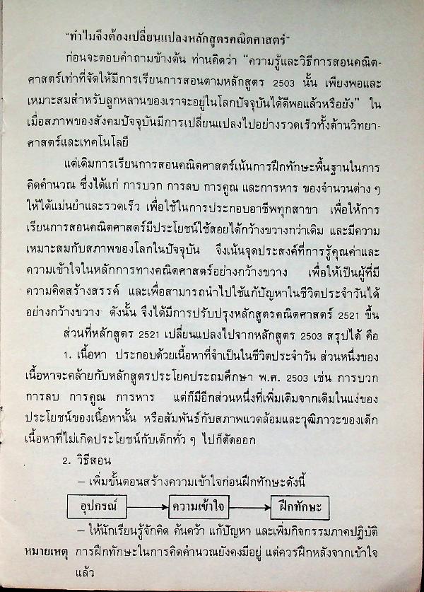 เรื่องน่ารู้สำหรับผู้ปกครองเกี่ยวกับคณิตศาสตร์ประถมศึกษา เล่ม 5 เบ็ดเตล็ด