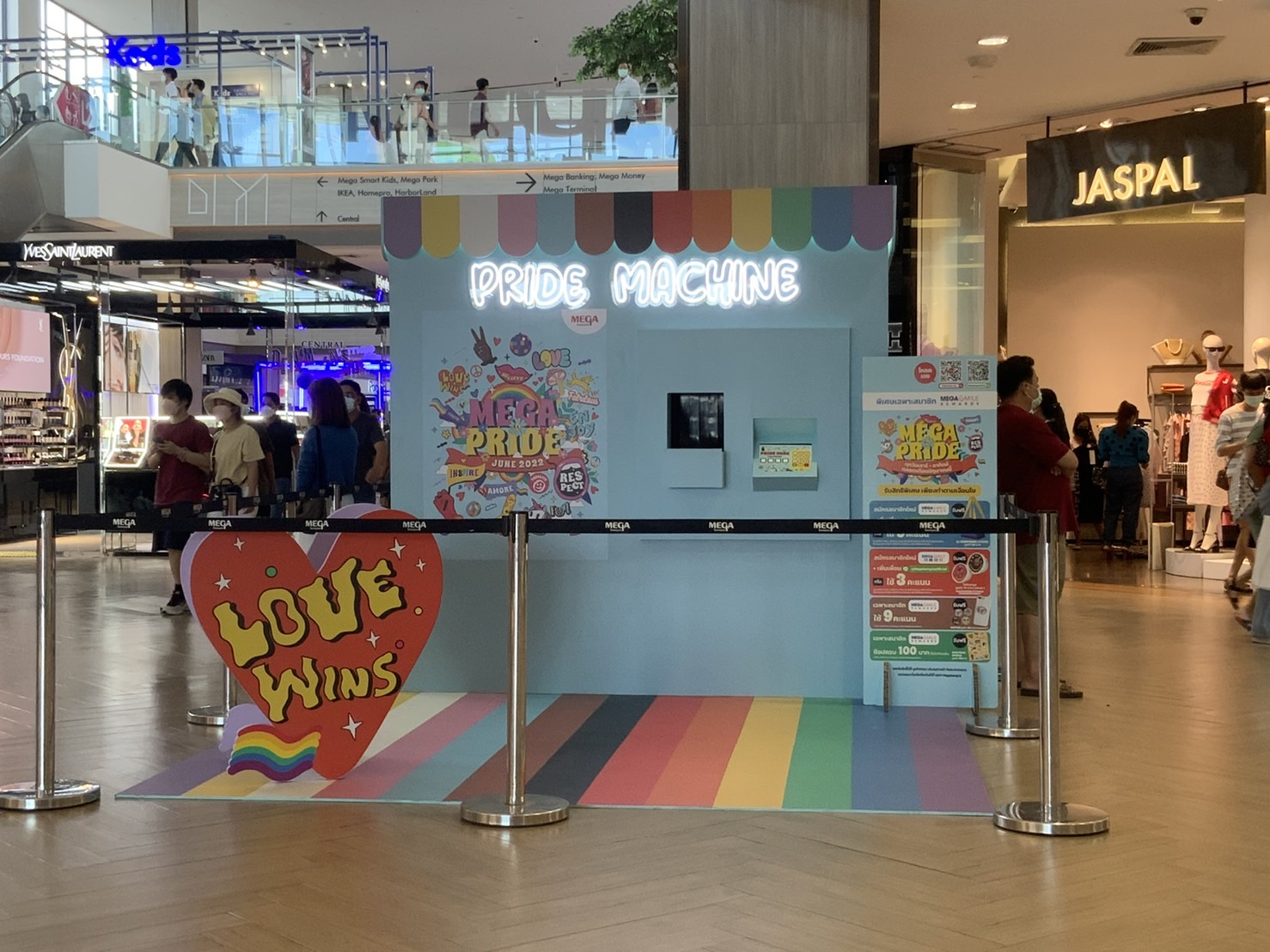 รับทำป้ายไฟนีออน ป้ายไฟบูทถ่ายรูป งานป้ายถ่ายรูป ร้านPRIDE MACHINE