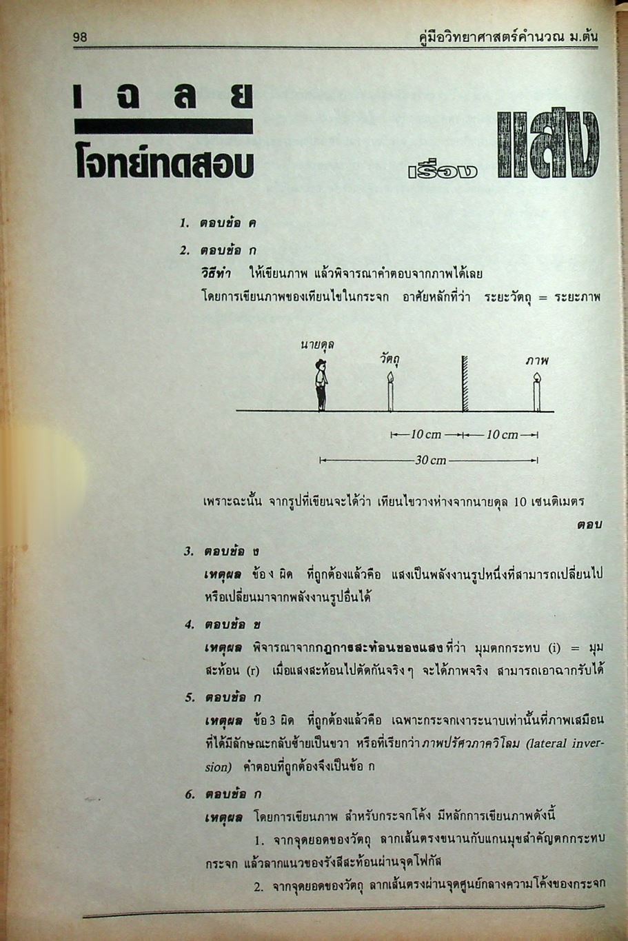คู่มือ วิทยาศาสตร์คำนวณ ม.ต้น ม.1-ม.2-ม.3