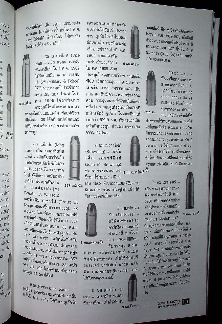 นิตยสาร Guns & Tactics ฉบับพิเศษ SPECIAL ISSUE NO.15 Vol.1