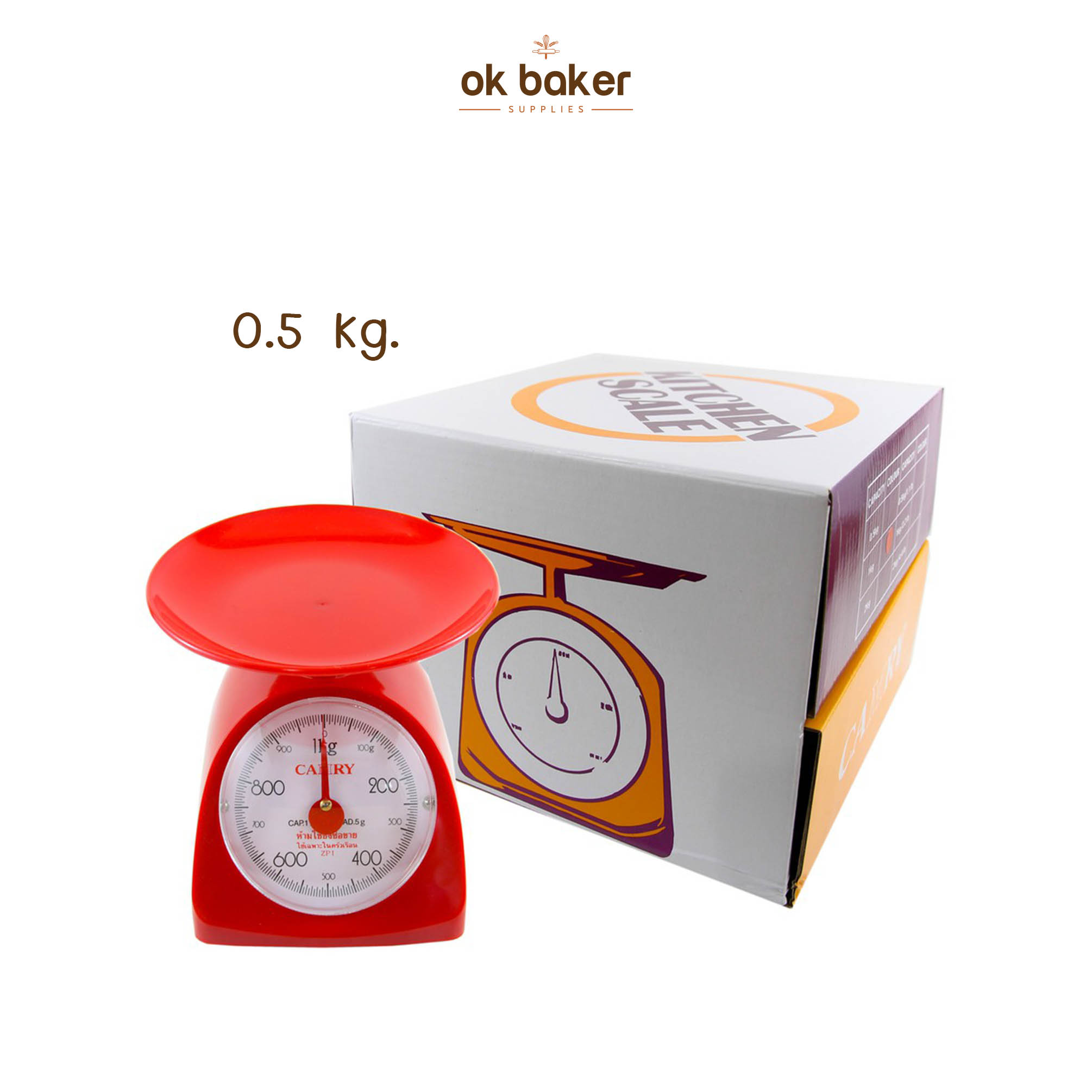 ตาชั่งเข็ม 0.5kg. 0 กก.