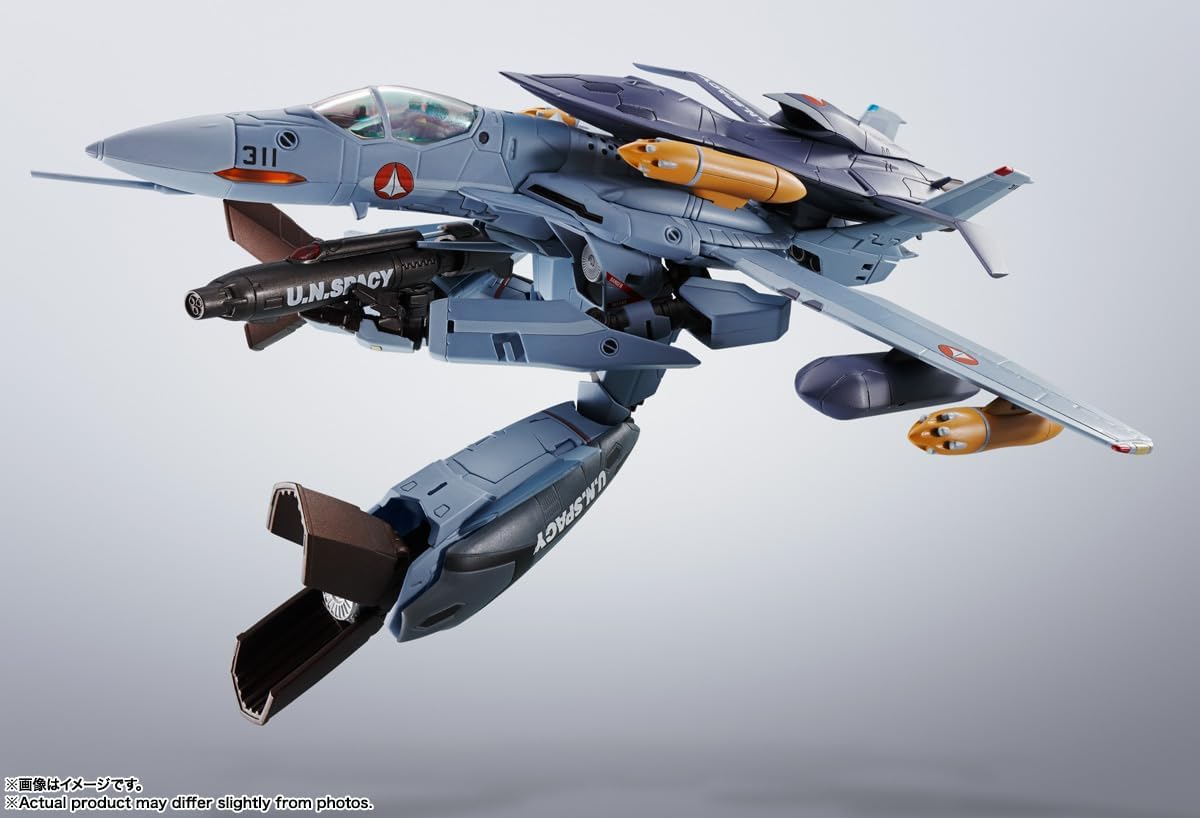 **MTS Toys**Hi-Metal R Macross : VF-0A Phoenix+QF2200D-B Ghost [Shin Kudo Use]