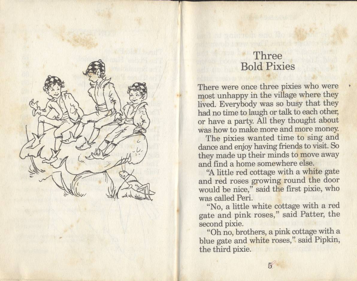 Three Bold Pixies AND OTHER STORIES