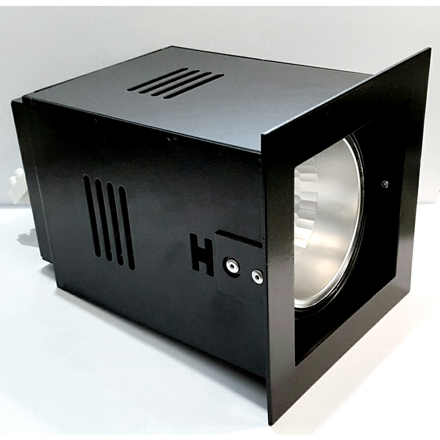 โคมดาวน์ไลท์ฝังฝ้าปรับมุม1xE27 รุ่นGDL03BK