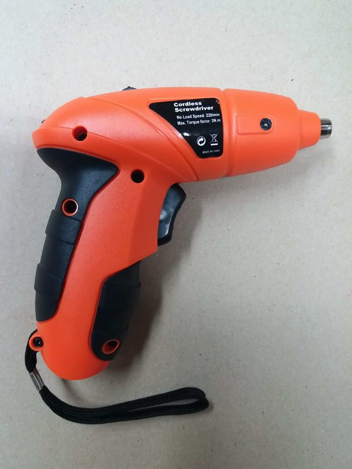 รหัสสินค้า 069 ไขควงไร้สาย แรงบิด 3 นิวตันเมตร TUOYE Cordless Screwdriver ไขควงไร้สายขนาดพกพา